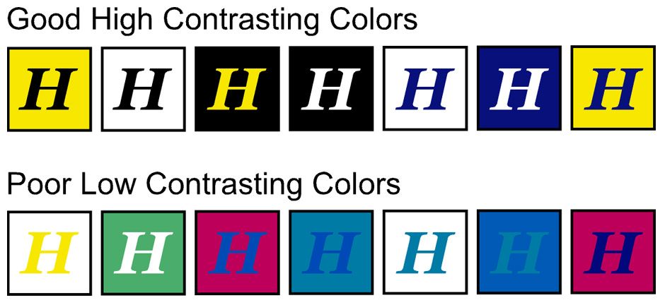 contrasting colors for effective CTA buttons