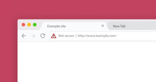 HTTP not secure