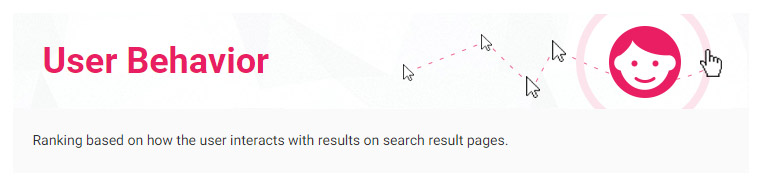 How user behavior affect search ranking