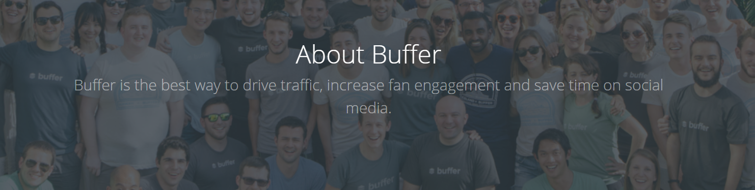 Buffer craft compelling value in headline