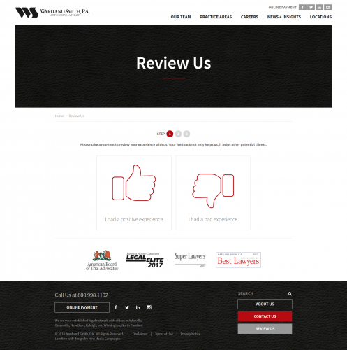 adding a review us page