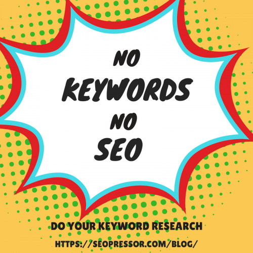 no keywords no serp