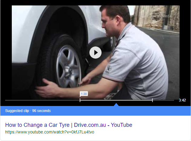 how to change a car tyre - Google Search