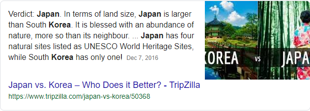 japan korea comparison travel - Google Search