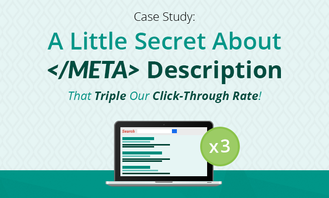 A little secret about meta description that triple our CTR