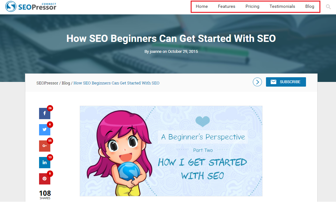 Visitors like a well-organized website that they can navigate easily