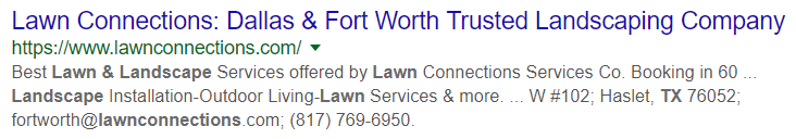 unnatural and unreadable meta description