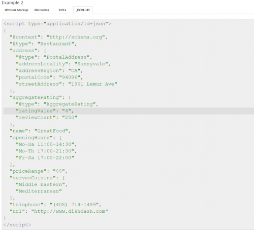 schema org example 3