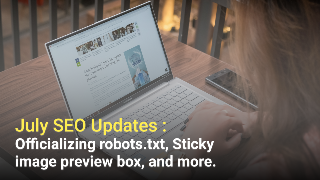 SEO Blog -july seo updates